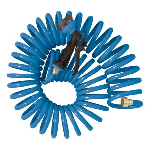 25-ft. Coil Hose with 8-Pattern Nozzle