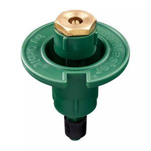 Plastic Pop-Up Flush Head Sprinklers with Brass Nozzles