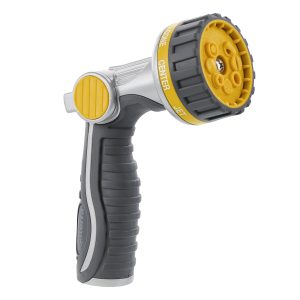 8-Pattern Garden Hose Nozzle with Thumb Control