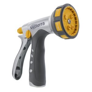 7-Pattern Garden Hose Nozzle with Rear Trigger